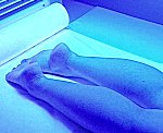 Behandlung mit UV-Licht ©SWR