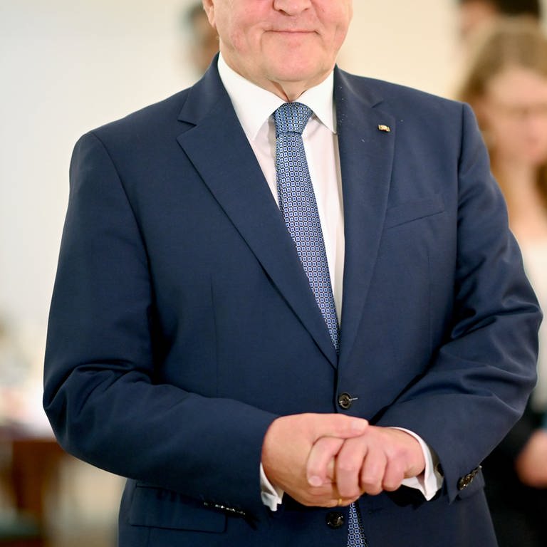  Porträt von Frank-Walter Steinmeier, Bundespräsident der BRD.